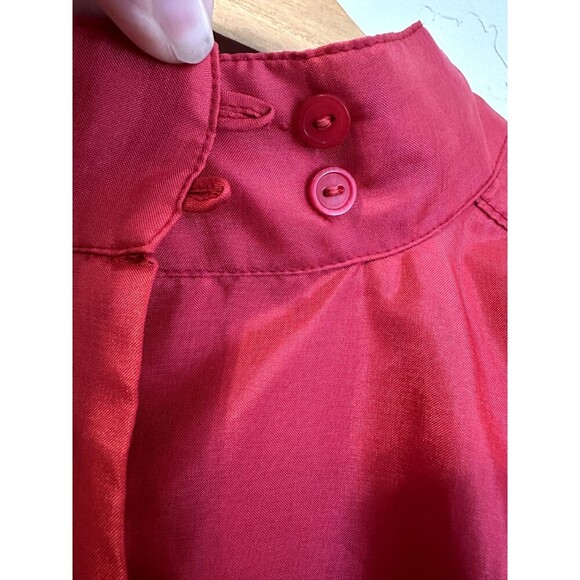 Vintage Lady Shapely Womans Red Pajama Top Size 40 Valentines Romantic Vampire - Picture 10 of 15
